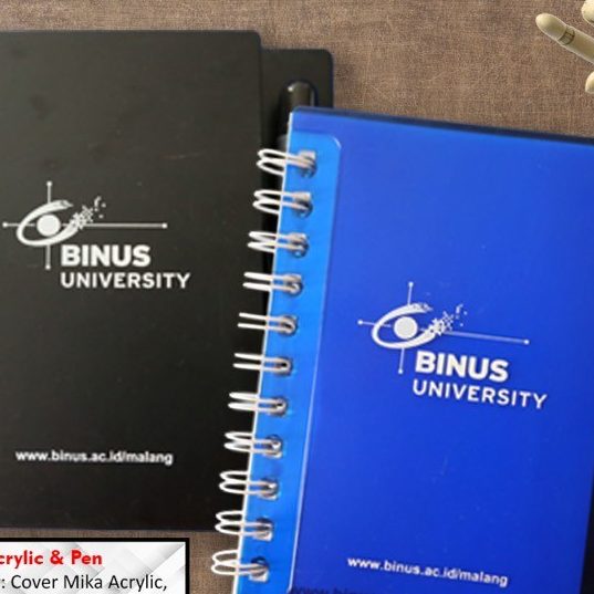 Notes Book Acrylic