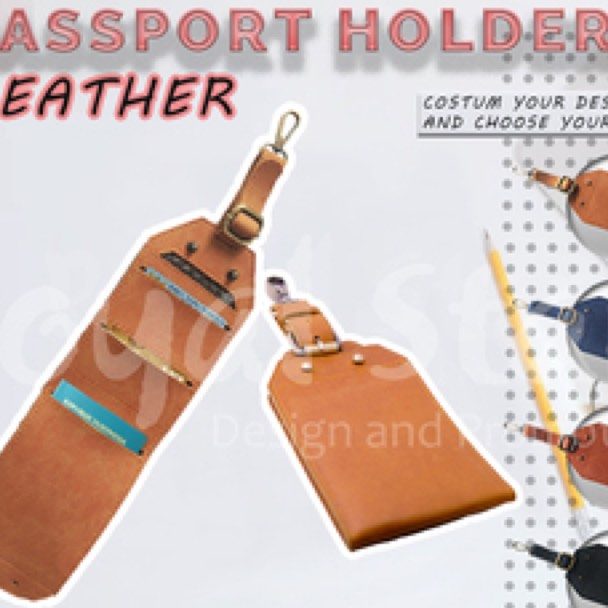Passport Holder Leather Custom