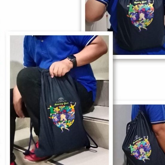 Tas Serut Hitam PT Lautan Luas Tbk: Pilihan Sporty dan Trendy
