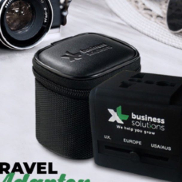 Travel Adaptor (Corporate Branding Kit)